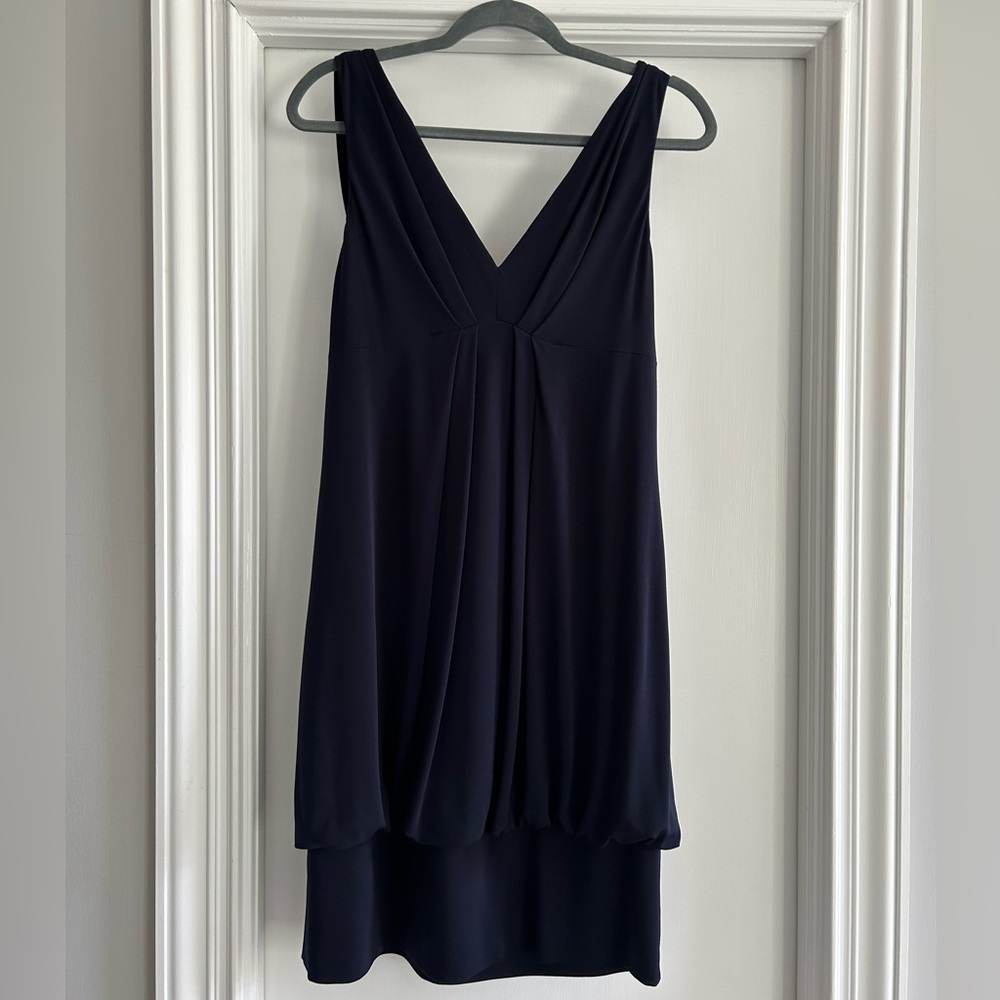 Eliza J navy mini bubble dress. Size 14. Excellent condition.